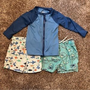 2T boys swim bundle